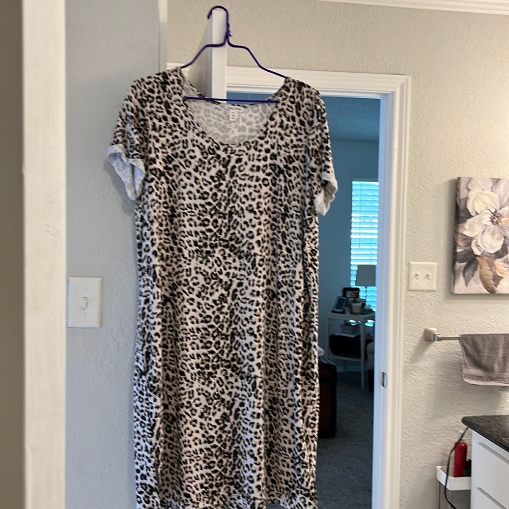 Tribal Jeans midi dress